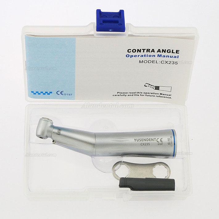 YUSENDENT CX235-1E Dental Inner Water LED E-generator Contra Angle Handpiece